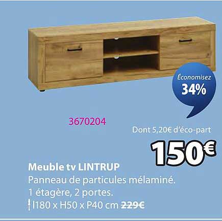 Meuble tv LINTRUP