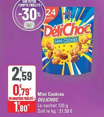 Mini Cookies DELI CHOC