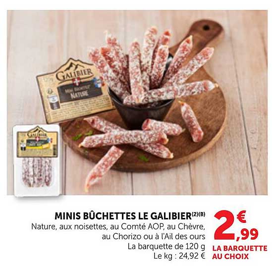 MINIS BÛCHETTES LE GALIBIER
