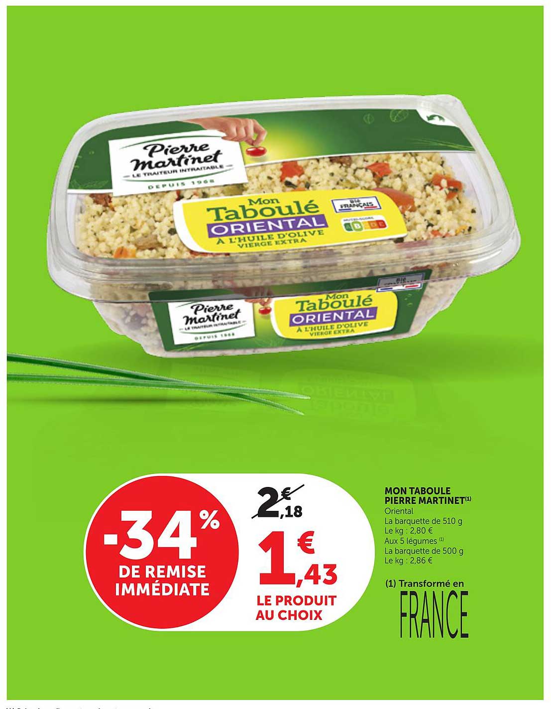 MON TABOULE PIERRE MARTINET