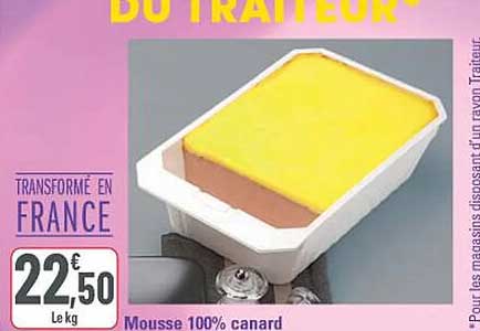 Mousse 100% canard
