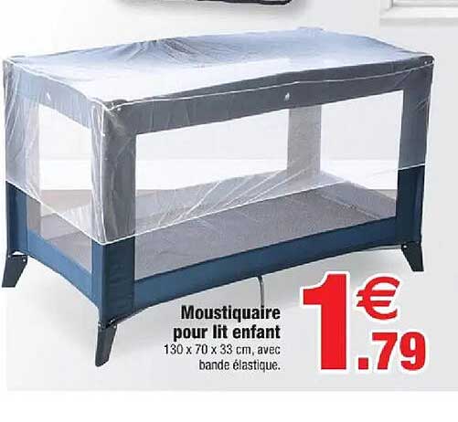 Moustiquaire pour lit enfant