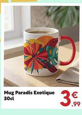 Mug Paradis Exotique 30cl