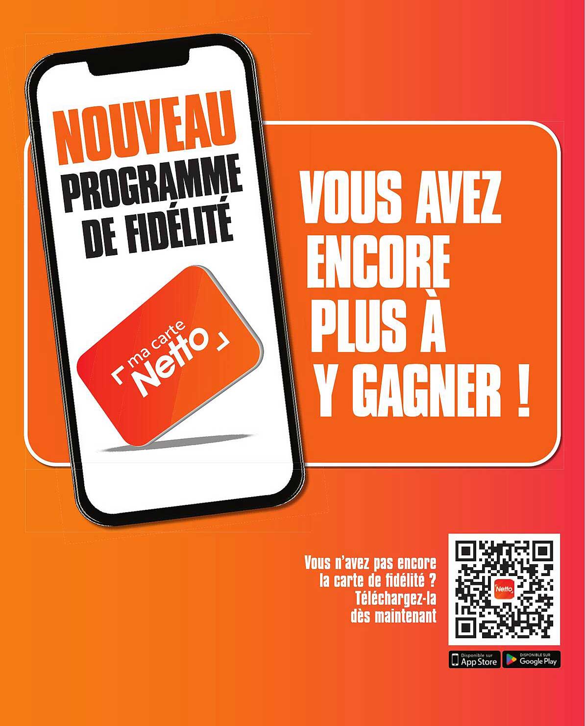 NOUVEAU PROGRAMME DE FIDÉLITÉ