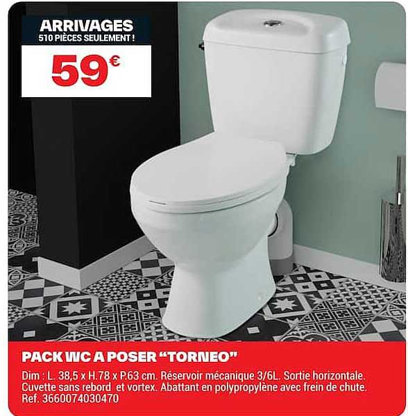 PACK WC A POSER “TORNEO”