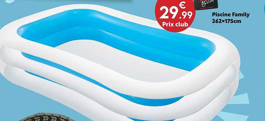 Piscine Family 262×175cm