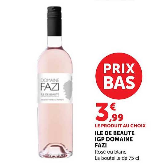 PRIX BAS