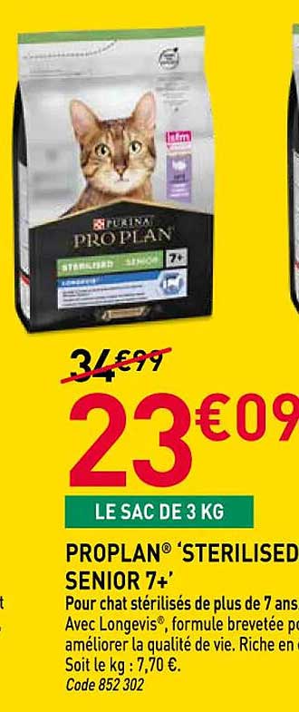PROPLAN® STERILISED SENIOR 7+