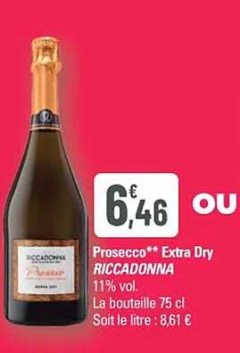 Prosecco** Extra Dry RICCADONNA