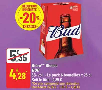 RÉDUCTION IMMÉDIATE -20% EN CAISSE