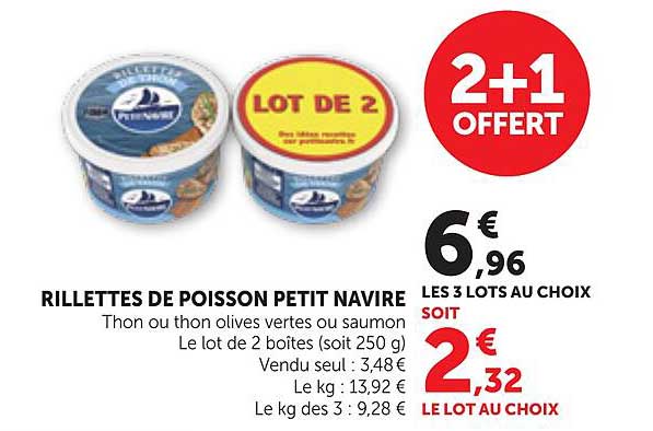 RILLETTES DE POISSON PETIT NAVIRE