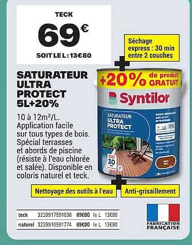 SATURATEUR ULTRA PROTECT 5L +20%