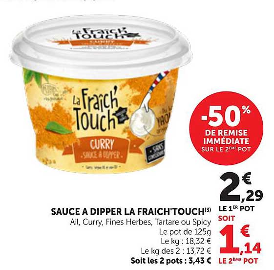 SAUCE A DIPPER LA FRAICH'TOUCH(3)
