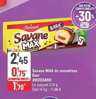 Savane MAX de sensations Barr' BRISSARD