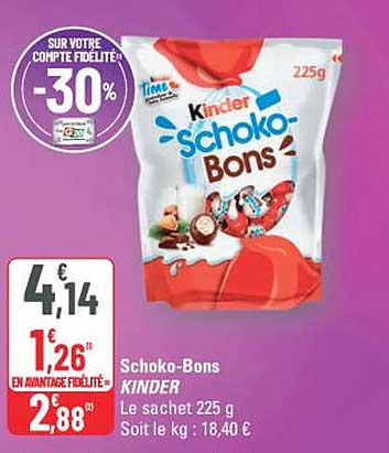 Schoko-Bons KINDER