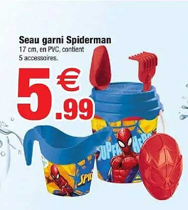 Seau garni Spiderman