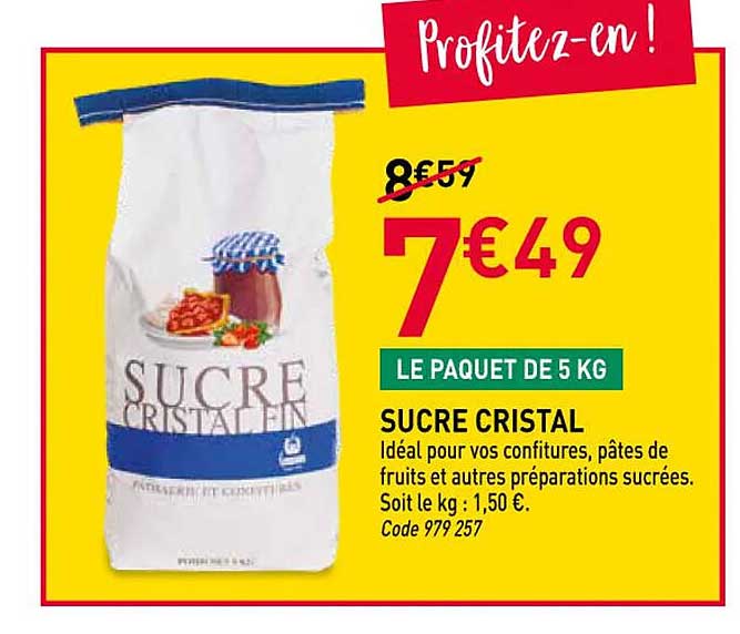 SUCRE CRISTAL