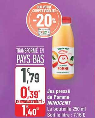SUR VOTRE COMPTE FIDELITE -20%