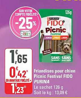 SUR VOTRE COMPTE FIDÉLITÉ -25%