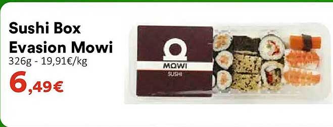 Sushi Box Evasion Mowi