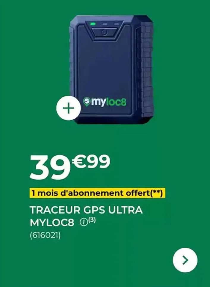 TRACEUR GPS ULTRA MYLOC8