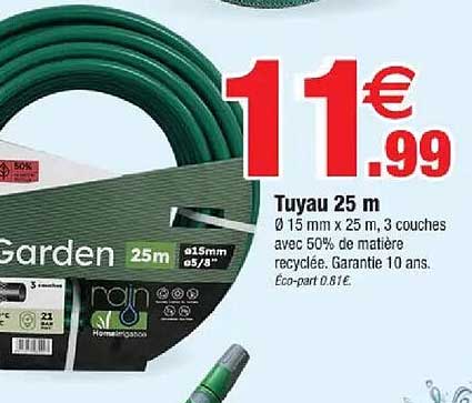 Tuyau 25 m