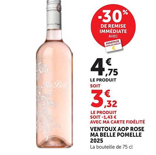 VENTOUX AOP ROSE MA BELLE POMELLE 2025