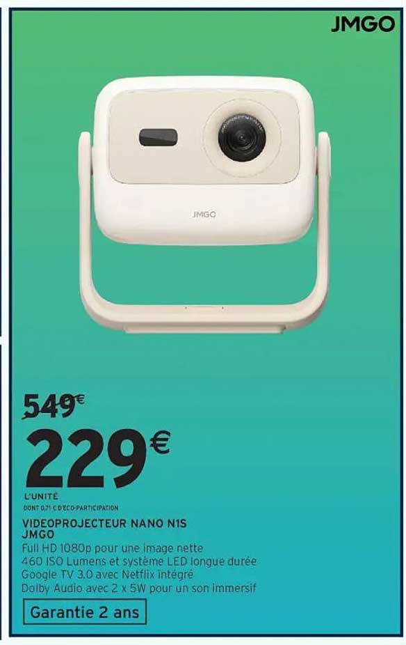 VIDEOPROJECTEUR NANO N1S JMGO
