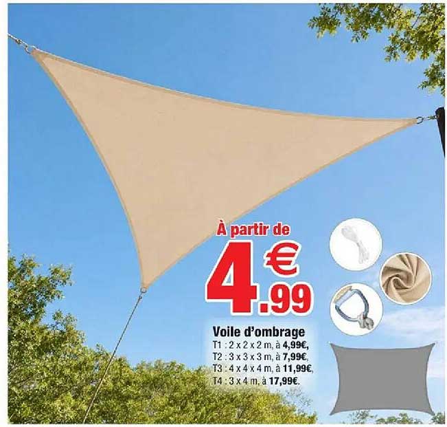 Voile d'ombrage