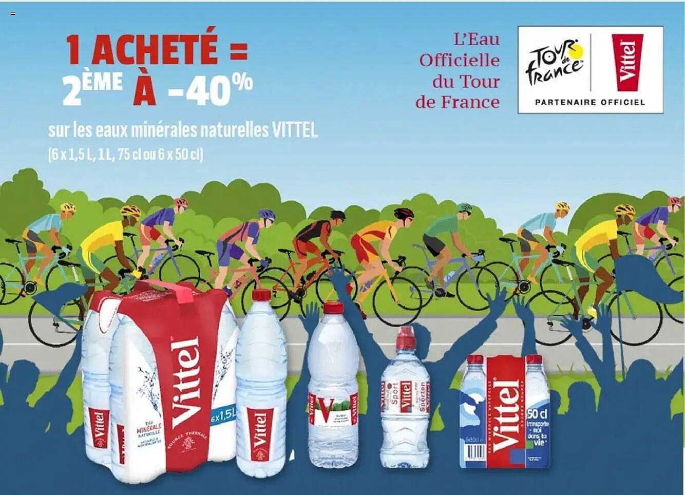 1 ACHETÉ = 2ÊME À -40%