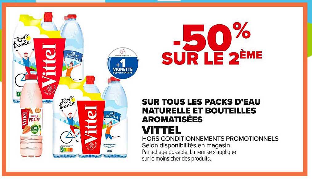 -50 % SUR LE 2ÈME