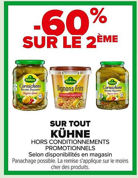 -60% SUR LE 2ÈME