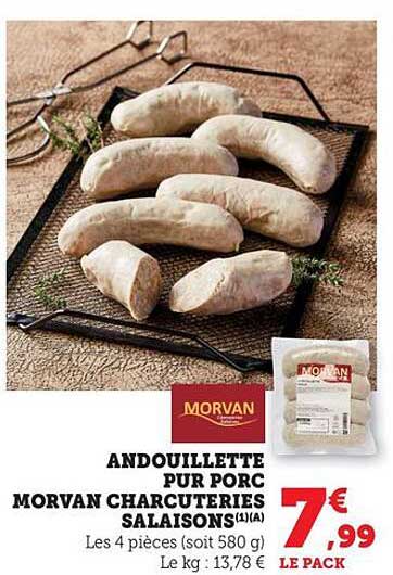 ANDOUILLETTE PUR PORC MORVAN CHARCUTERIES SALAISONS