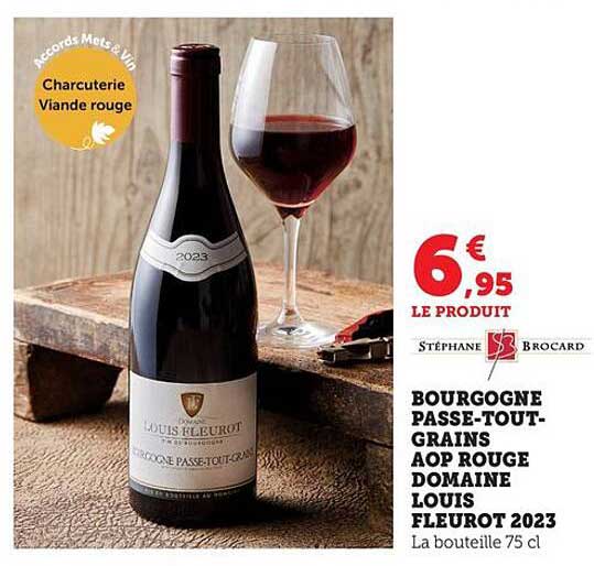 Bourgogne Passe-Tout-Grains AOP Rouge Domaine Louis Fleurot 2023
