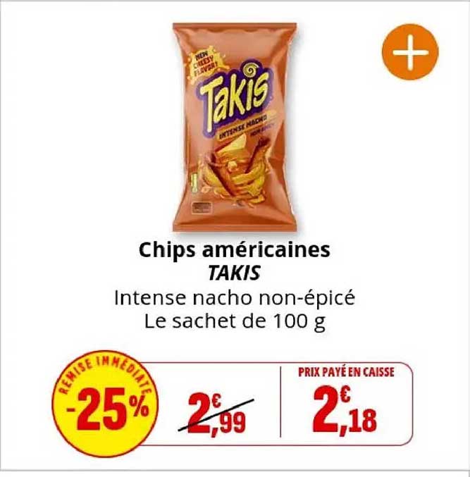 Chips américaines TAKIS