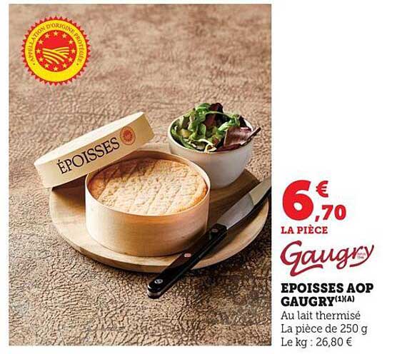 EPOISSES AOP GAUGRY