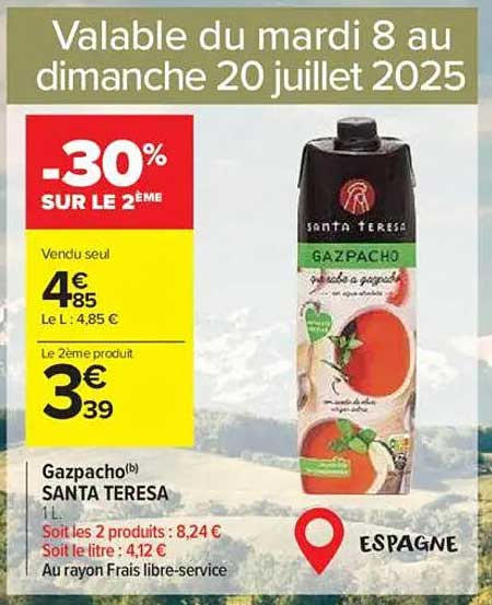 Gazpacho(b) SANTA TERESA 1L
