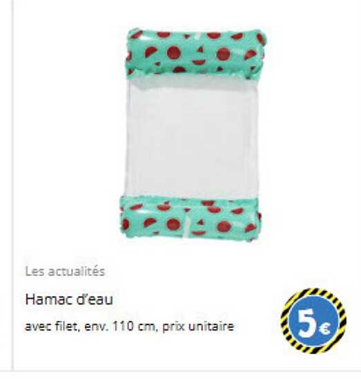 Hamac d’eau