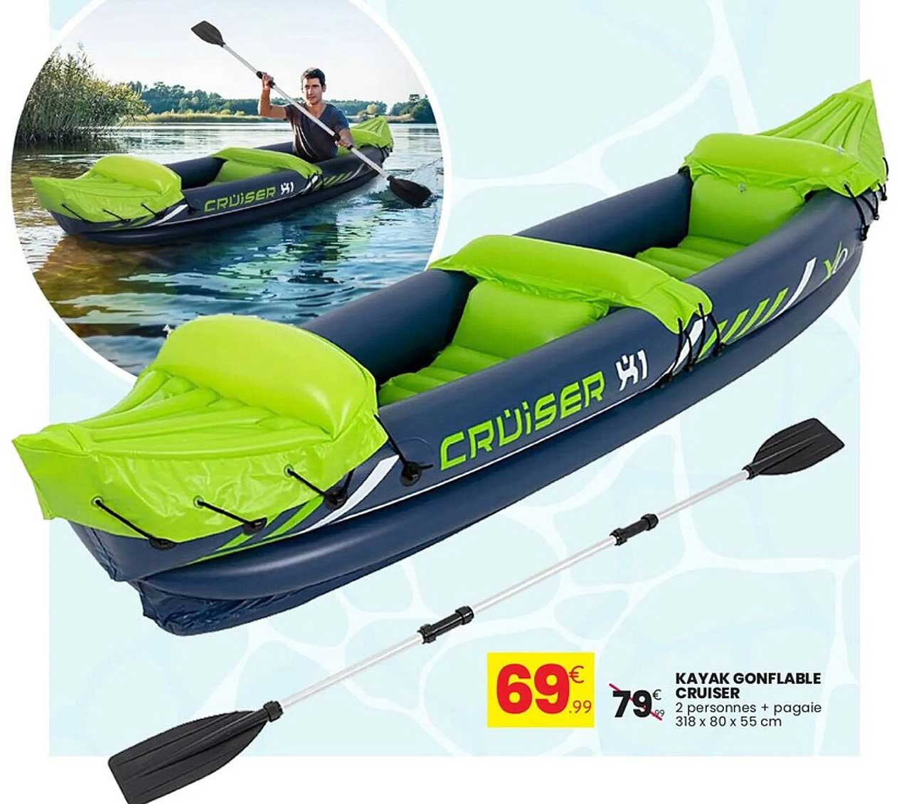 KAYAK GONFLABLE CRUISER