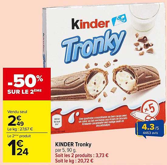 KINDER Tronky