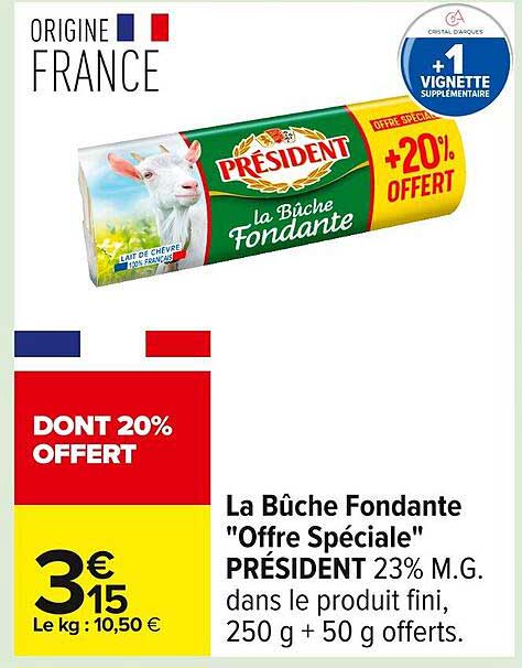 La Bûche Fondante "Offre Spéciale"