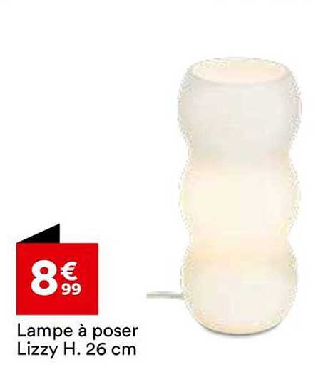 Lampe à poser Lizzy H. 26 cm