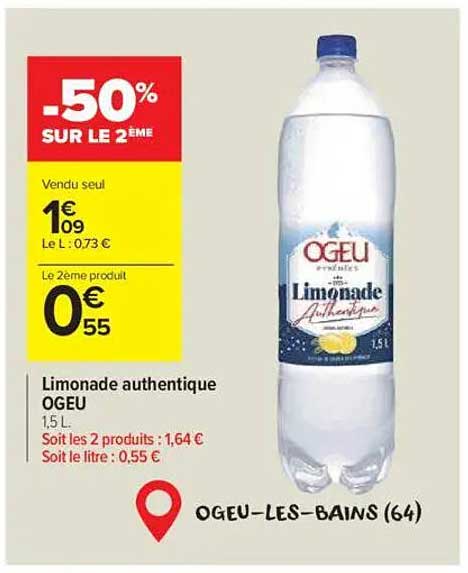 Limonade authentique OGEU