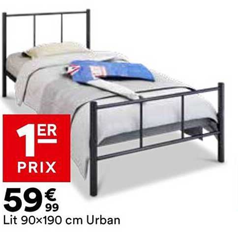 Lit 90x190 cm Urban