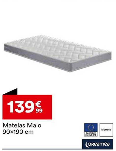 Matelas Malo 90×190 cm