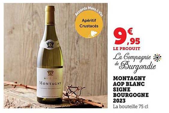 MONTAGNY AOP BLANC SIGNE BOURGOGNE 2023