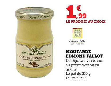 MOUTARDE EDMOND FALLOT