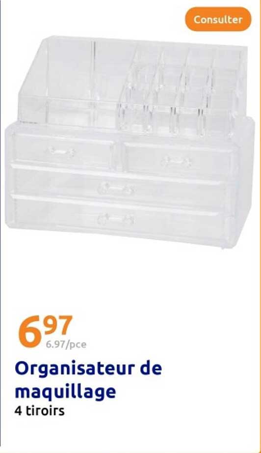 Organisateur de maquillage