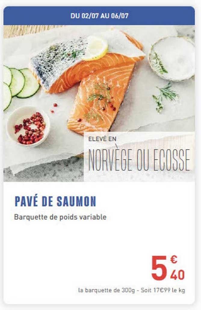 PAVÉ DE SAUMON