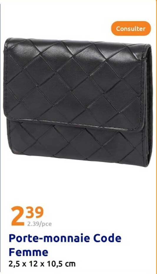 Porte-monnaie Code Femme